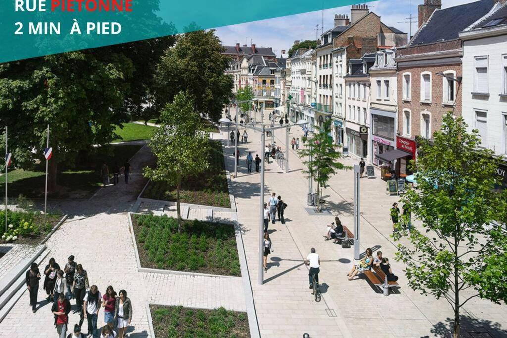 Appartamento Duplex Au Pied De La Gare - Netflix - Hyper-Centre Amiens Esterno foto